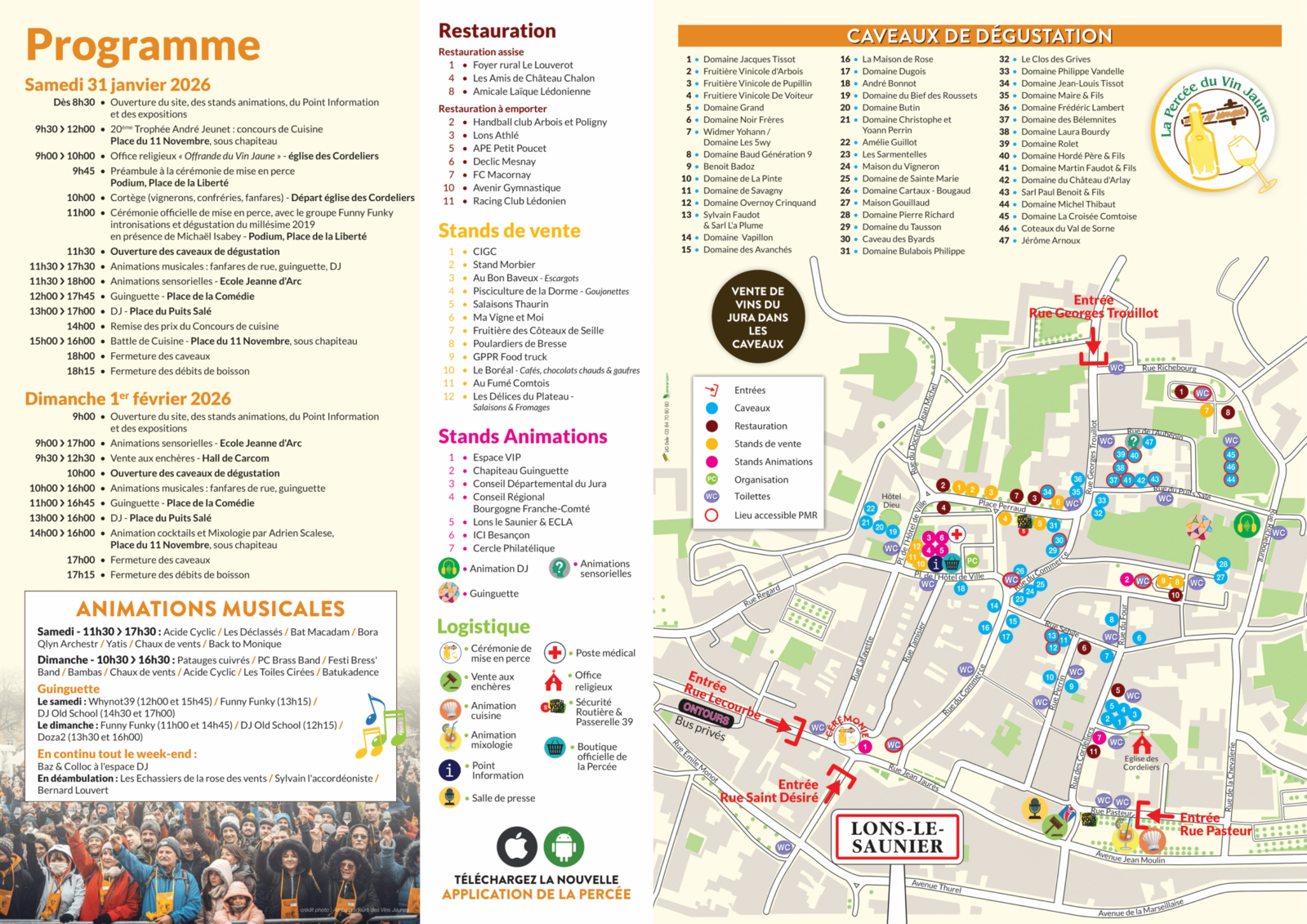 Percée du Vin Jaune / STAND / Visites...