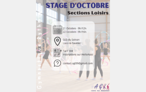 Stages Loisirs GR