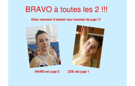 Félicitations ! 