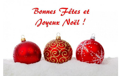 Bonnes Fêtes ! 