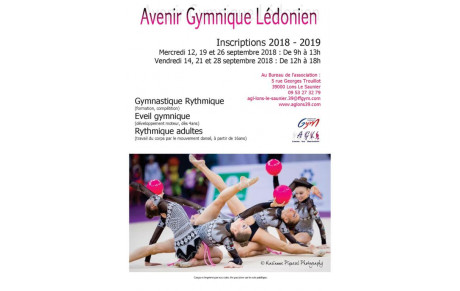 INSCRIPTIONS 2018-2019