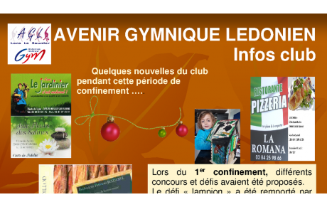 Infos AGL décembre 2020