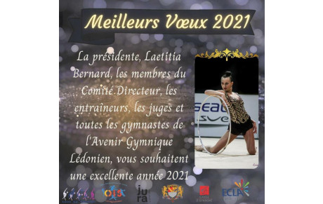 Bonne et Heureuse année 2021 !