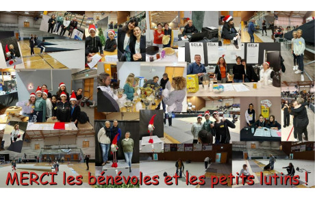 Merci les bénévoles !