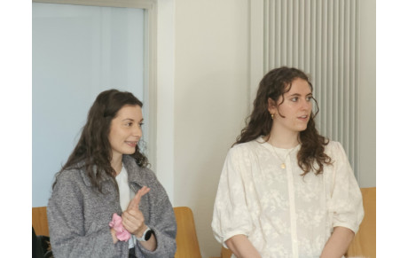 Cérémonie en l'honneur de Loane et Andréa